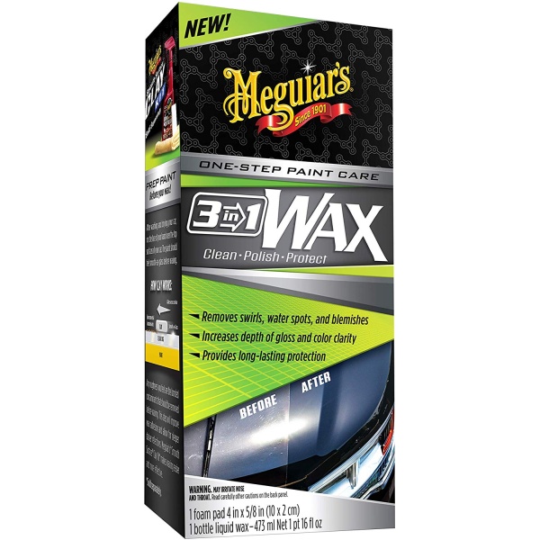 Meguiar's Kit Ceara 3 In 1 Wax G191016